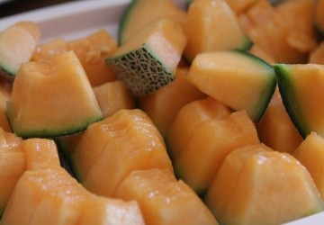Cada año, llegan 1500 contenedores con melones